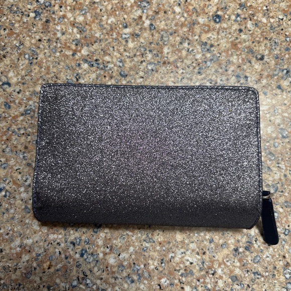 Kate Spade Joeley Glitter Medium Bifold Walllet - Picture 2 of 3